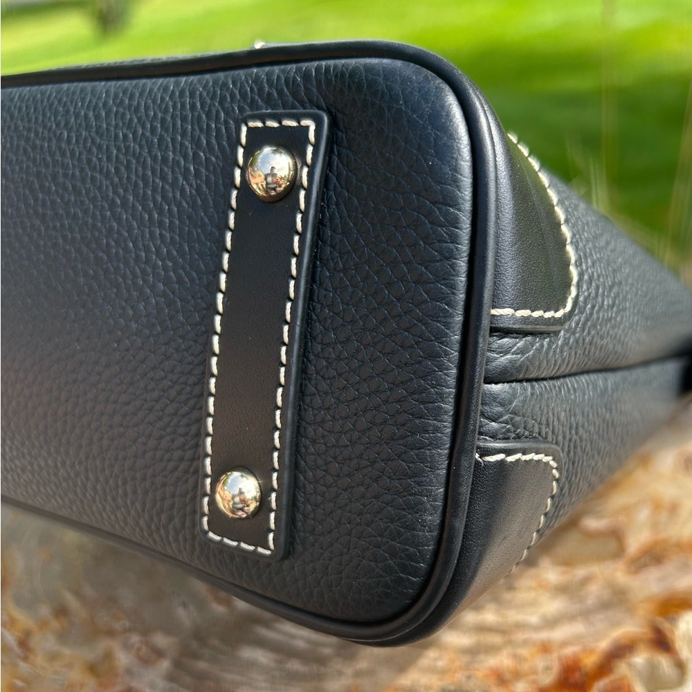 Dooney & Bourke Black Pebble Grain Hobo NWT - Picture 14 of 16
